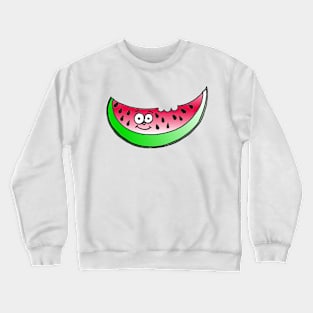 Happy Watermelon Doodle Crewneck Sweatshirt